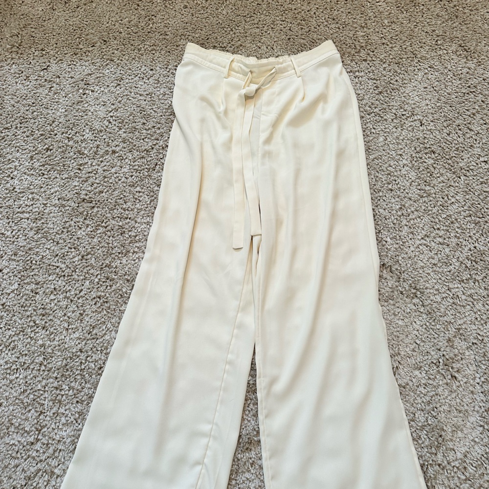 Cream pants